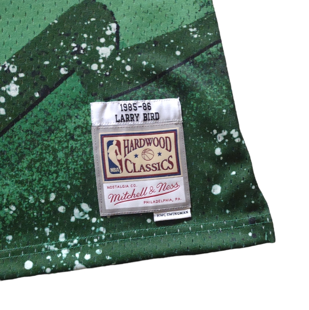 Rare Larry Bird JerseyMitchell & NessHardwood Classics Nostalgia Sz XL - Picture 5 of 5